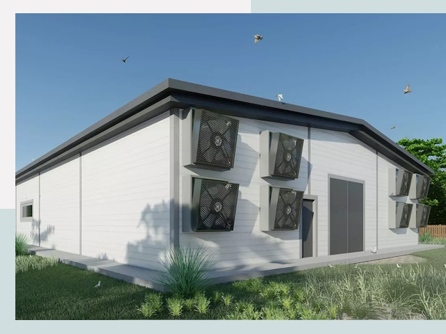 Строительство птичников в Устях-Джегуте