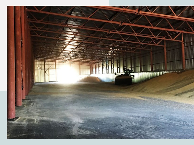 Строительство зернохранилищ в Устях-Джегуте