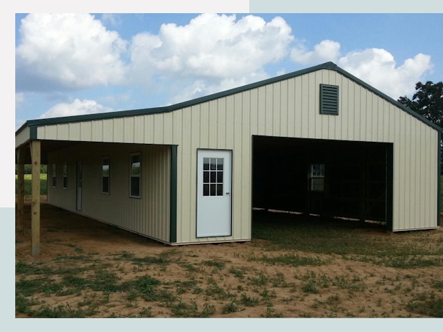 Строительство конюшен в Устях-Джегуте