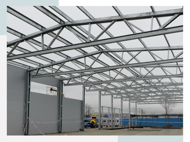 Строительство складов в Усть-Джегута от 607 руб. за м²