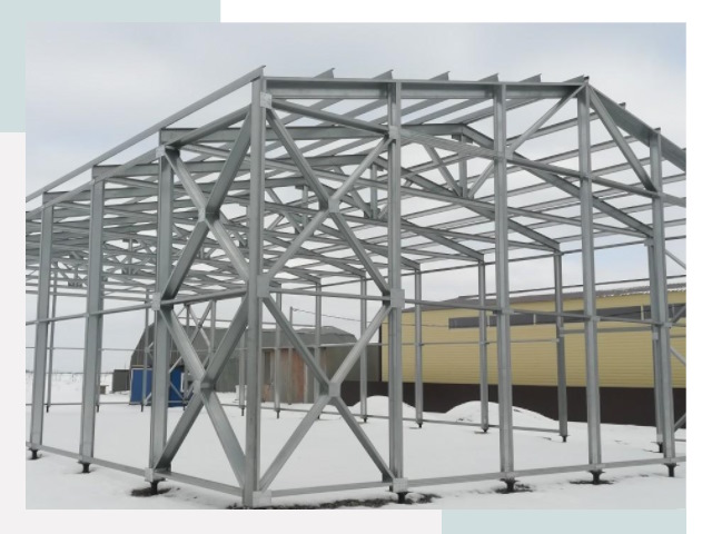 Каркасные ангары в Устях-Джегуте