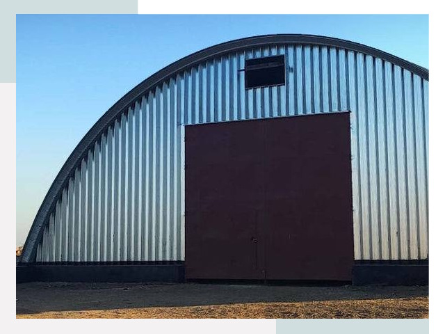 Бескаркасные ангары в Устях-Джегуте