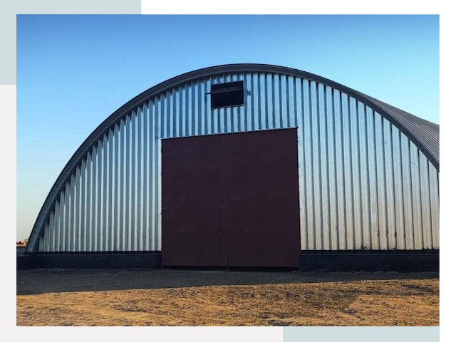 Арочные ангары в Устях-Джегуте