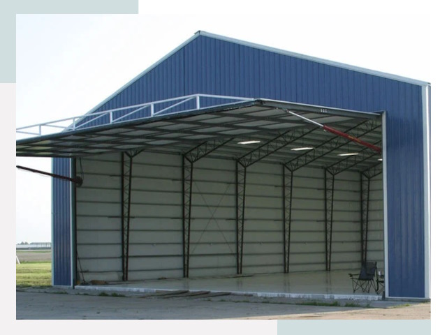 Прямо стенные ангары в Устях-Джегуте