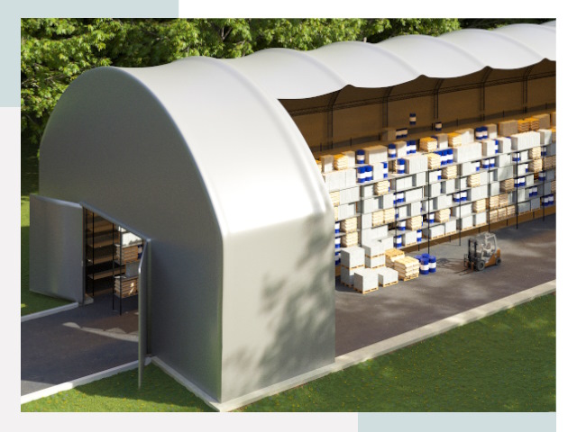 Тентовые ангары в Устях-Джегуте