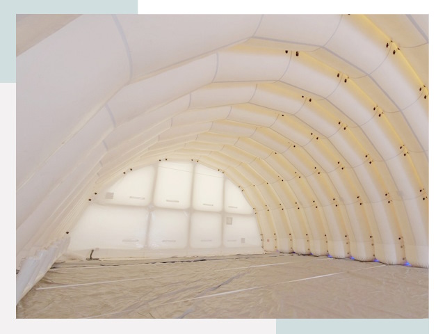 Пневмокаркасные ангары в Устях-Джегуте