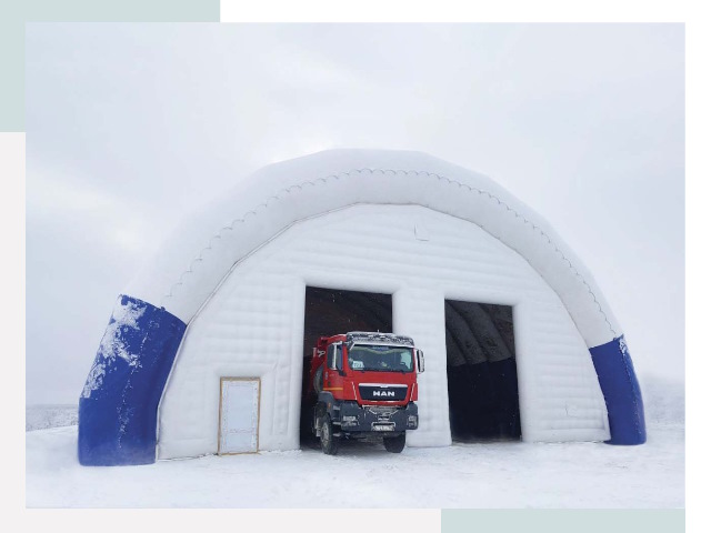 Мобильные ангары в Устях-Джегуте