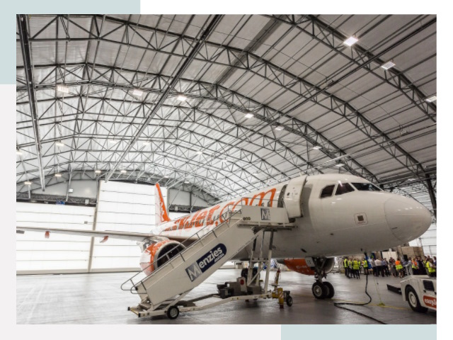 Авиационные ангары в Устях-Джегуте