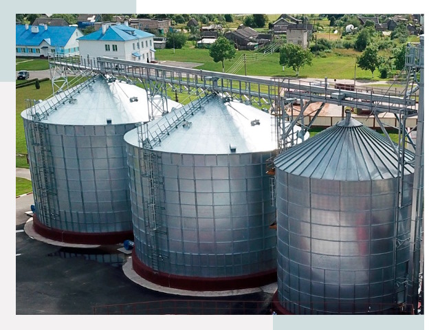 Металлические силосы в Устях-Джегуте