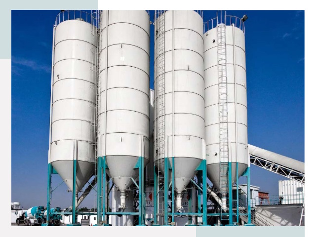Строительство цементных силосов в Устях-Джегуте