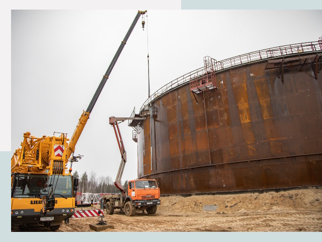 Монтаж резервуаров в Устях-Джегуте от 607 руб. за м³