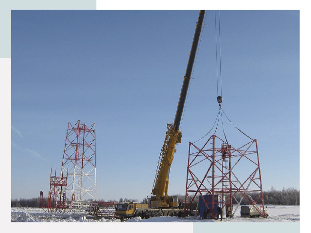 Монтаж вышек связи в Устях-Джегуте