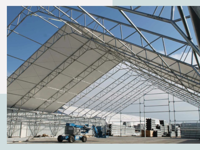 Каркасно-тентовые сооружения от СтальСтрой-Стд по цене 607 руб.