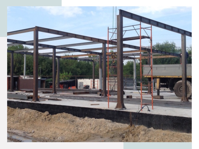 Фундамент для ангаров в Устях-Джегуте