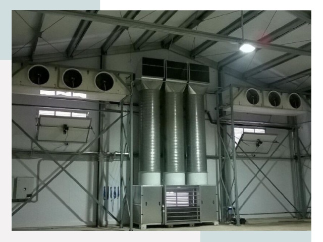 Инженерные системы для ангаров в Устях-Джегуте